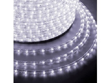 Дюралайт LED, свечение с динамикой (3W) - белый Эконом 24 LED/м , бухта 100м