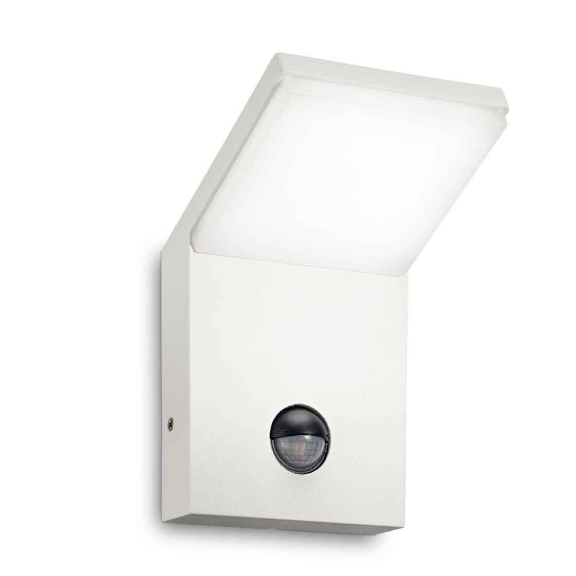 Уличный настенный светодиодный светильник Ideal Lux Style Ap Sensor Bianco 4000K 209852 29304₽