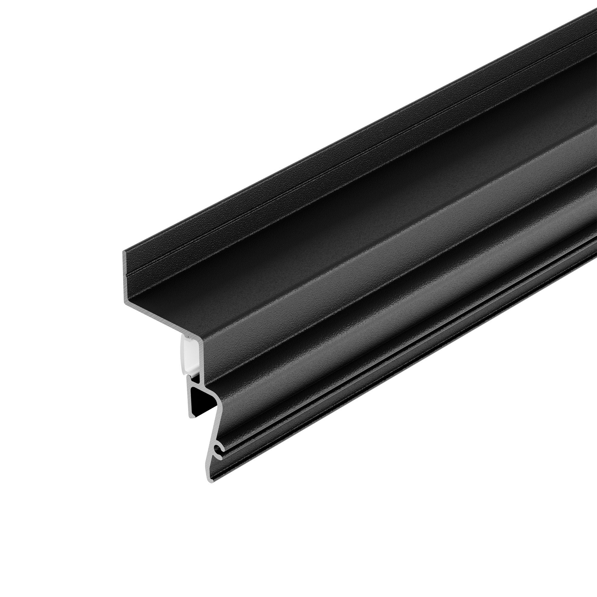 Профиль STRETCH-SHADOW-M-2000 BLACK (A2-CONTOUR-PRO) (Arlight, Алюминий) экран arh power w35 f 2000 clear pm arlight пластик