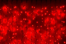 LED- PLS-3720-240V-2*3М-R/BL-F (красные светодиоды/черный пр) Flash