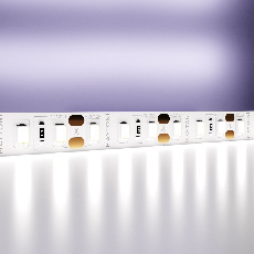 Светодиодная лента 12В 2835 9,6Вт/м 6000K 5м IP20, 10110