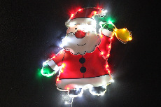 LED-XM(F)-PG036-24V Дед Мороз на подложке, 46*49 см