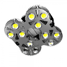Промышленный светодиодный светильник, IP65, 120°, 630 Ватт, PLD-34
