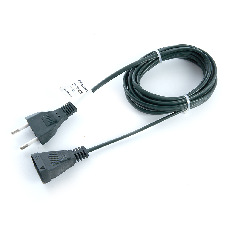 Сетевой шнур для гирлянд 5м, 2*0,5мм2, IP20, темно-зеленый, DM305