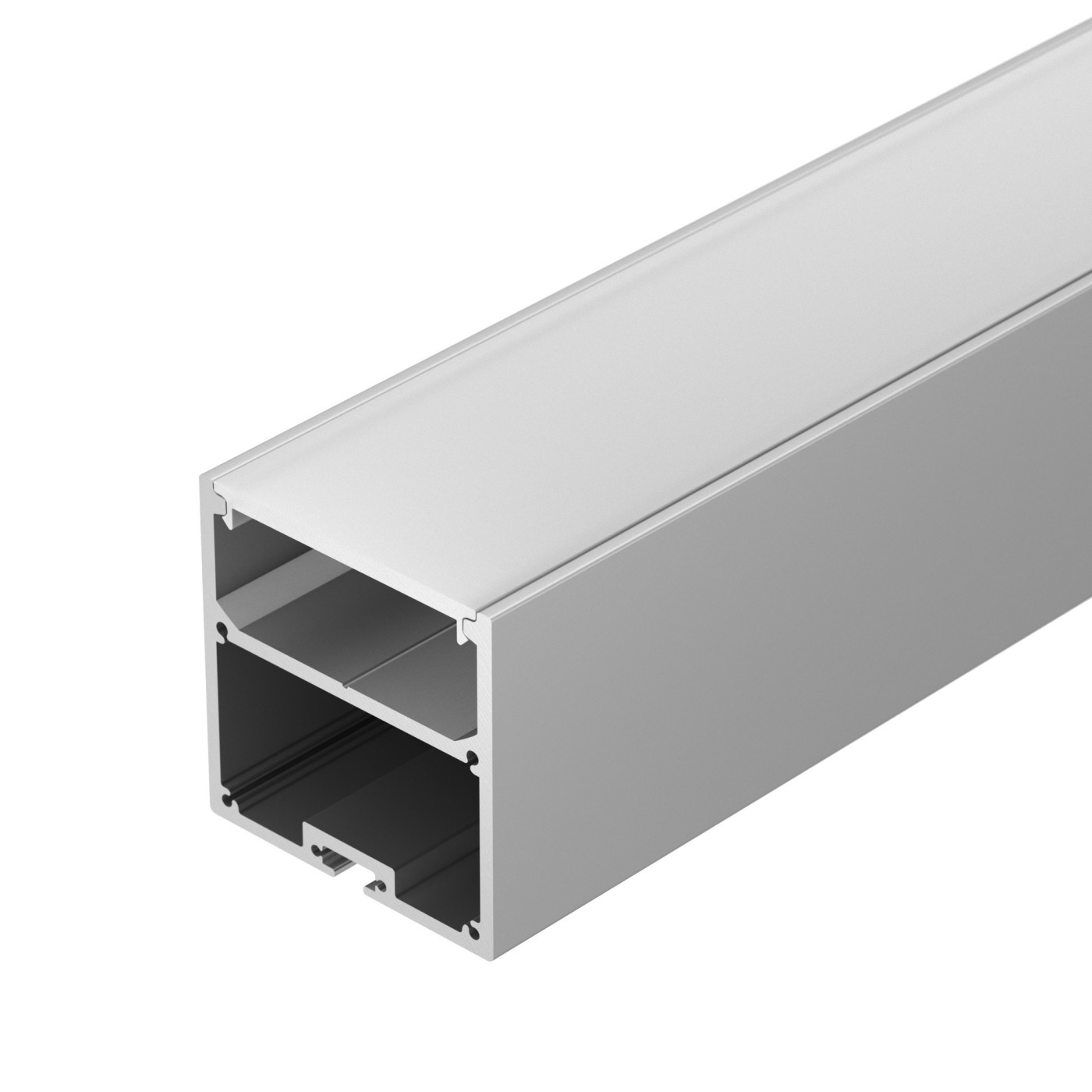 Профиль SL-LINE-5050-2000 ANOD профиль алюминиевый накладной подвесной с отсеком для бп серебро cab265