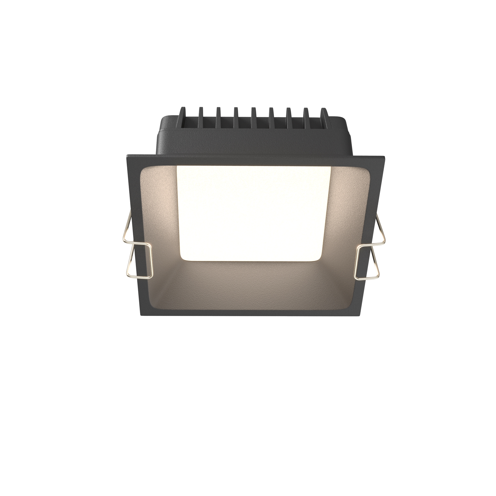 Встраиваемый светильник Okno 3000-4000-6000K 12W 100° IP 44, DL056-12W3-4-6K-B светильник уличный настенный inspire lakko led 1000 лм 4000 к ip44 серый