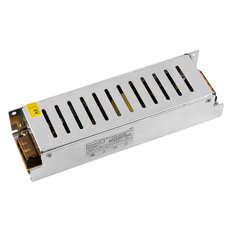 Блок питания GDLI-S-200-IP20-12 умная подсветка smd 2835 30 светодиодов метр 5 в 2 4 вт ip20 1 м 3000к датчик движения 4хааа tdm electric sq0331 0502