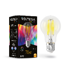 Светодиодная лампа Crystal A60 7W 3000K E27 CRI97 340°