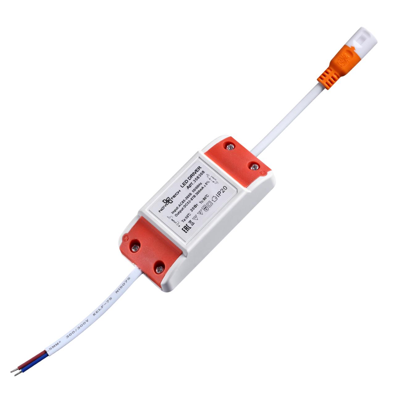 358308 DRIVE NT19 290 Драйвер для арт 358304-358307 IP20 20W 740₽