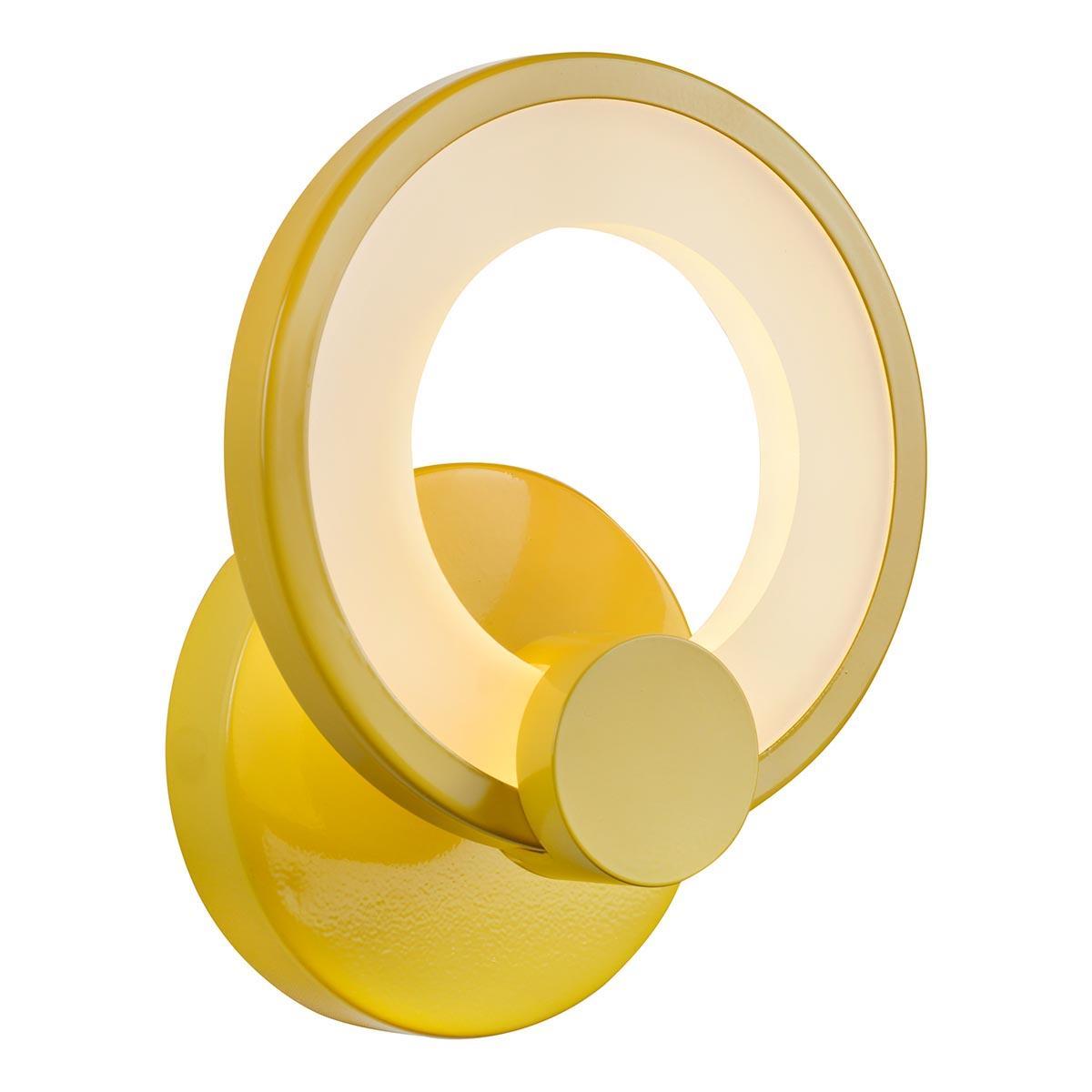 Настенный светильник iLedex Ring A001/1 Yellow уличный настенный светодиодный светильник elektrostandard ring 1710 techno led серый 4690389175978