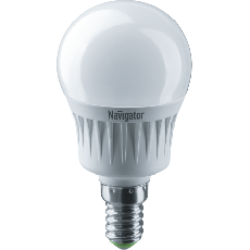 Лампа светодиодная LED 7Вт Е14 230В 4000К NLL-G45-7-230-4K-E14 шарик Матовый