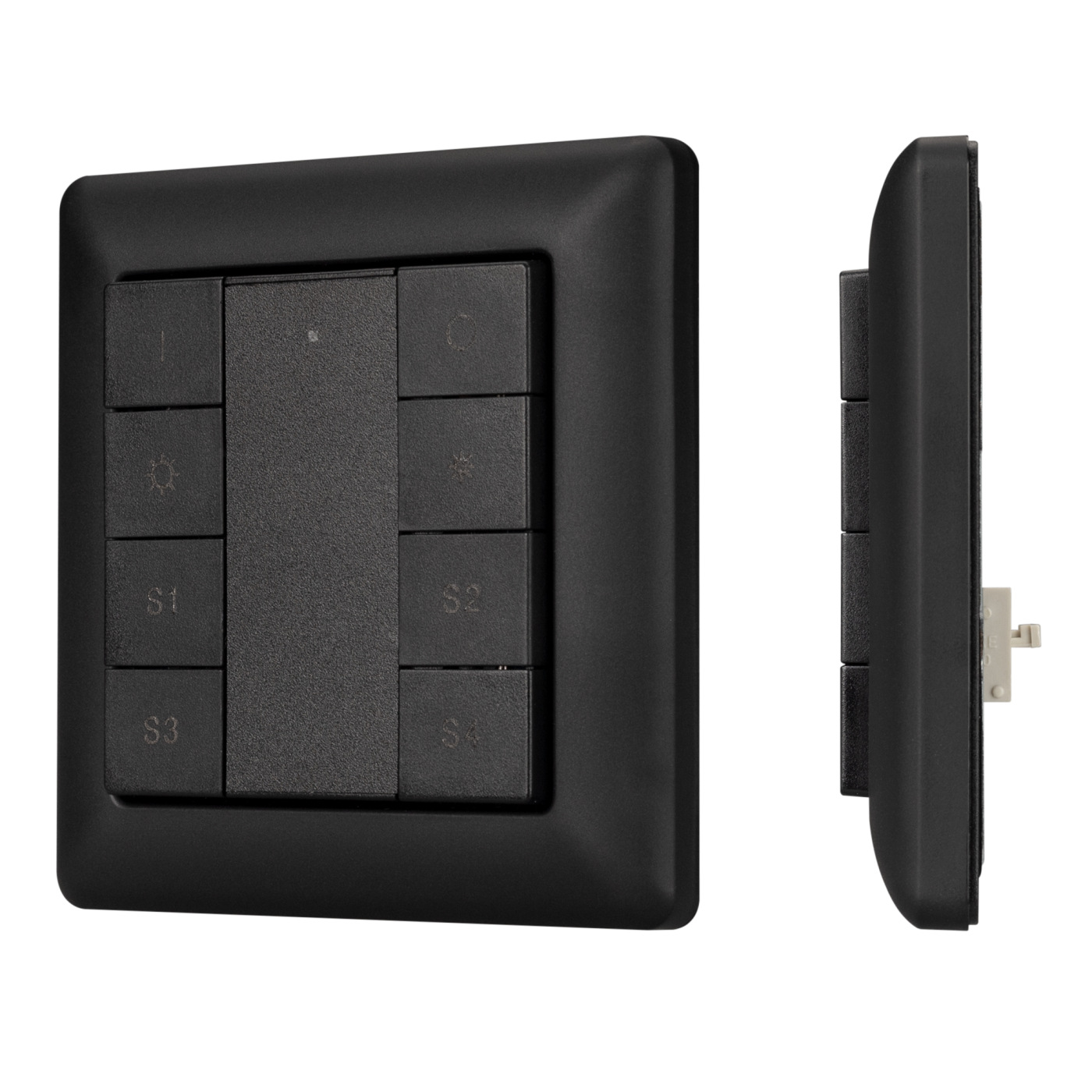 INTELLIGENT ARLIGHT Панель DALI-223-1G-4S-IN-BLACK (BUS) (INTELLIGENT ARLIGHT, -) пластиковая накладка wiwu ultra thin frosted magsafe для iphone 14 pro прозрачный черная