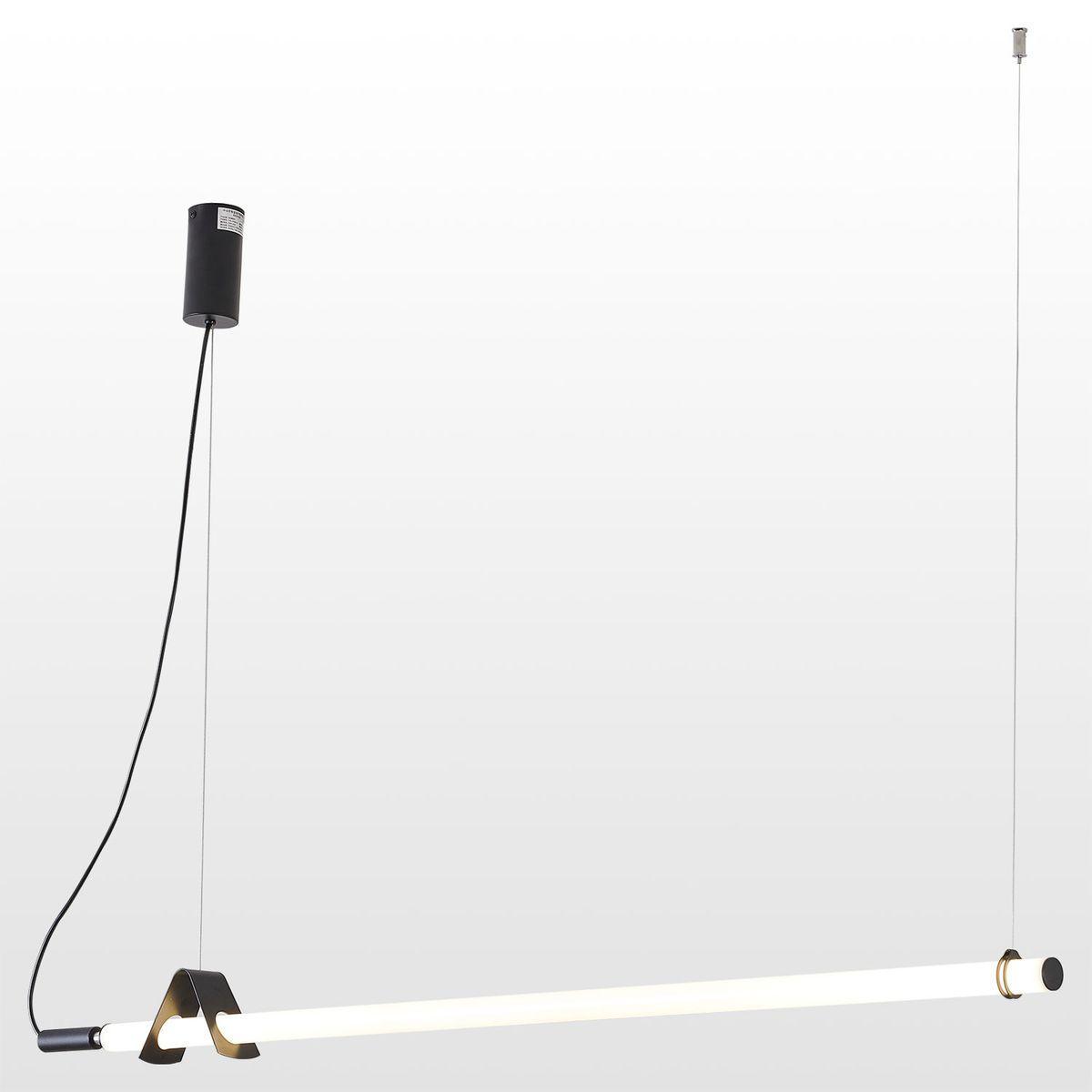 Подвесной светодиодный светильник Lussole Loft Pickens LSP-8394 стенка loft 20 3000×473×1970 мм белая аляска чёрный