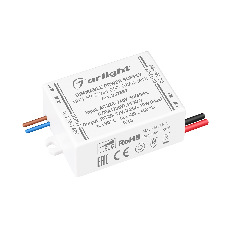 Блок питания ARPJ-SP-39260-PFC-TRIAC-MINI (10W, 20-39V, 260mA) (Arlight, IP65 Пластик, 5 лет)