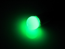 Лампа для белт-лайт LED G45 220V-240V Green, зелёный
