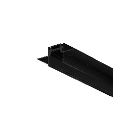 Профиль 2м Exility IP встраиваемый черный, O-TR002ED-P-B2M