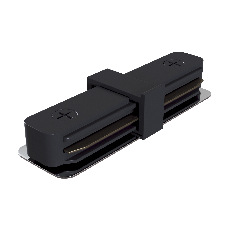 Коннектор прямой Unity черный, TRA001C-11B