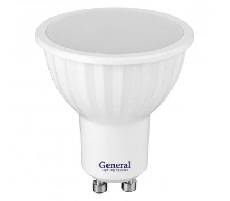 Лампа светодиодная GLDEN-MR16-B-12-230-GU10-4000