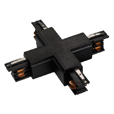 Коннектор крестовой LGD-4TR-CON-X-BK (C) (Arlight, IP20 Пластик, 3 года)