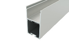 Профиль для светодиодной ленты накладной алюминиевый LC-LP-6735-2 Anod