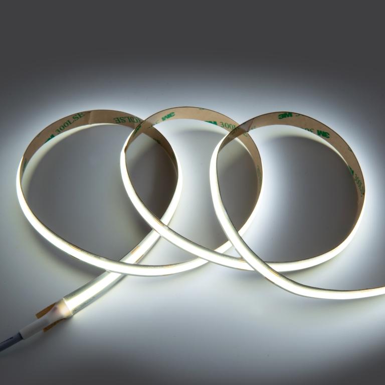 Светодиодная лента GLS-COB-528-14-24-IP20-6 гирлянда занавес 2 x 2 м желтый 220в 400 led провод прозрачный пвх ip20