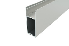 Профиль для светодиодной ленты накладной алюминиевый LC-LP-9035-2 Anod