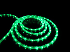 Дюралайт LED-XD-5W-100M-240V-K/2,77CM зеленый,16мм, (4м)