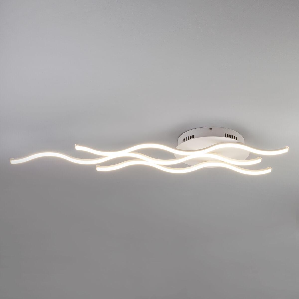 Потолочный светильник Eurosvet 90090/3 белый подставка мебелик берже 14 белый ясень п0001262