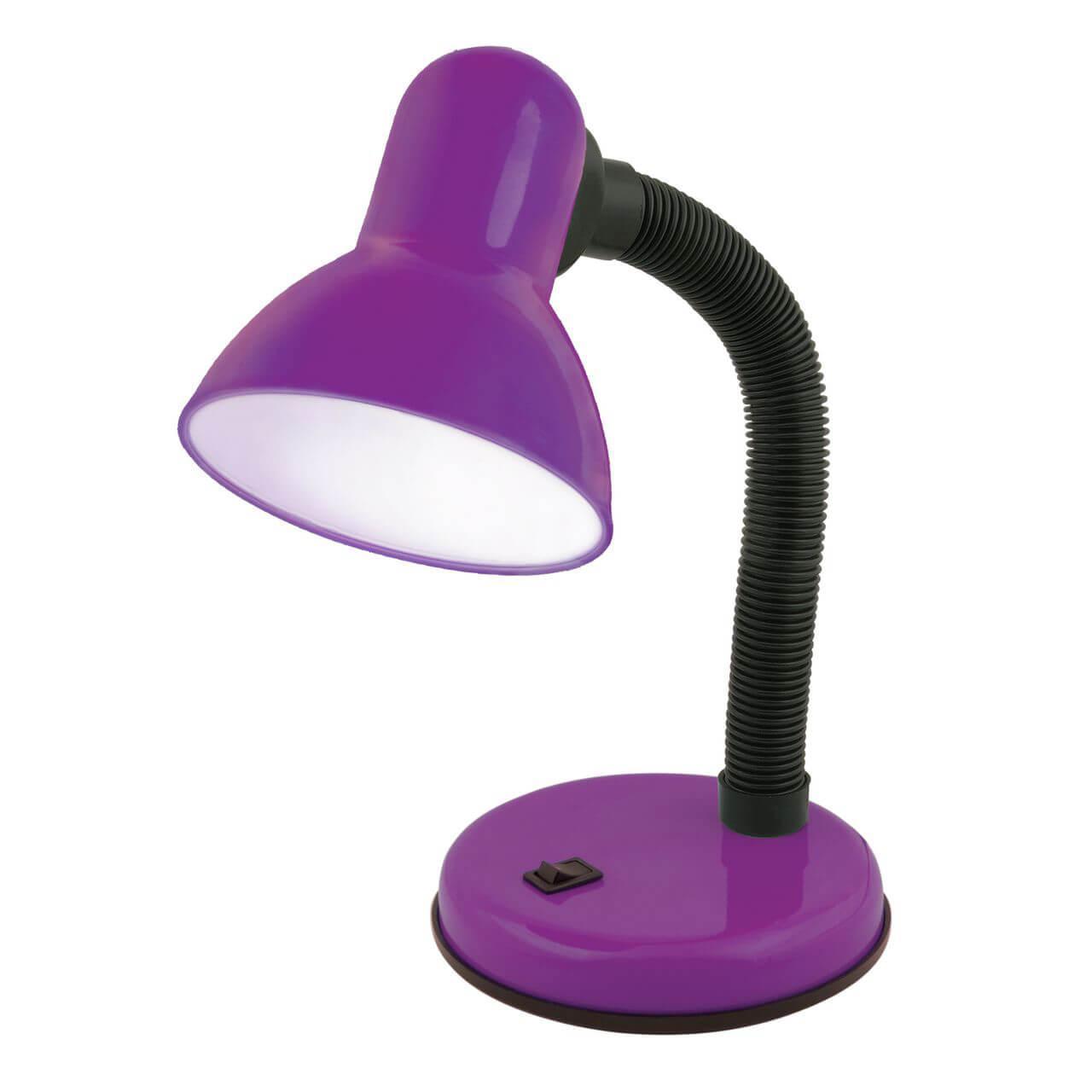 Настольная лампа Uniel TLI-224 Violett E27 09414 лампа люминесцентная tdm electric t8 g13 18 вт теплый белый свет sq0355 0025