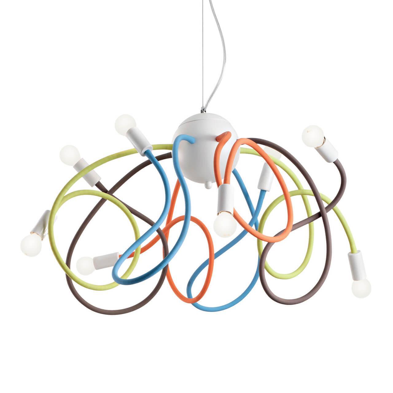 

Подвесная люстра Ideal Lux Multiflex SP8 Color 141909, Multiflex SP8 Color