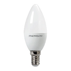 Лампа светодиодная Thomson E14 10W 3000K свеча матовая TH-B2017