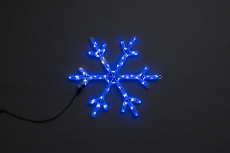 LED-XM(FR)-2D-CK005-B-24&quot;-F(W) Мотив Снежинка синий