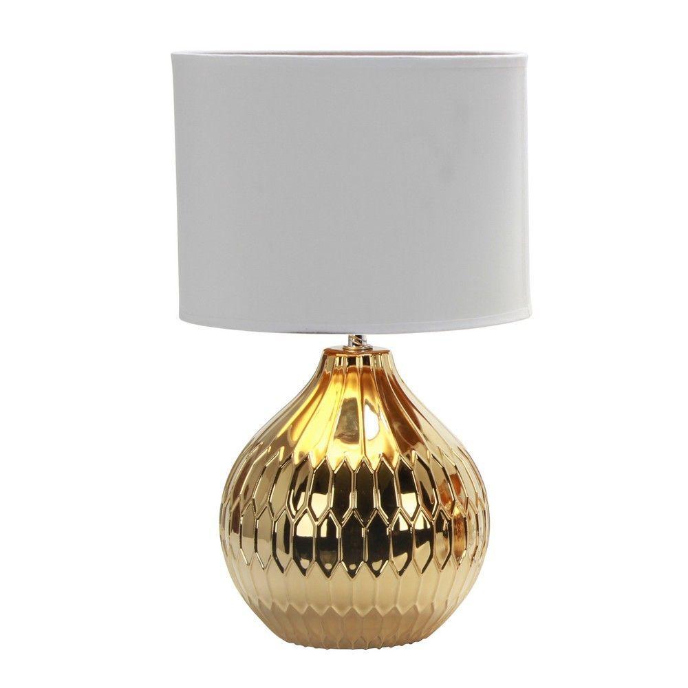 Настольная лампа Omnilux Abbadia OML-16204-01 настольная лампа джоел е27 40вт черно золотой 15х15х63 см
