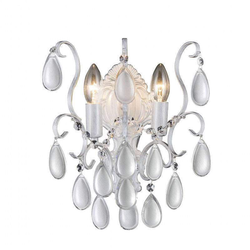 Бра Crystal Lux Sevilia AP2 Silver потолочная люстра crystal lux sevilia pl6 silver