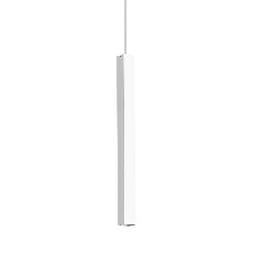 Подвесной светодиодный светильник Ideal Lux Ultrathin D040 Square Bianco 194189