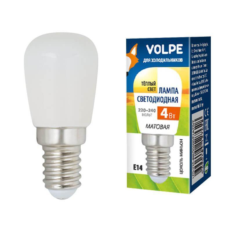 

Лампа светодиодная Volpe E14 4W 3000K матовая LED-Y25-4W/3000K/E14/FR/Z UL-00006501, LED-Y25-4W/3000K/E14/FR/Z