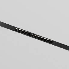 Трековый линейный светильник SIMPLE GRILL DK8101-BK