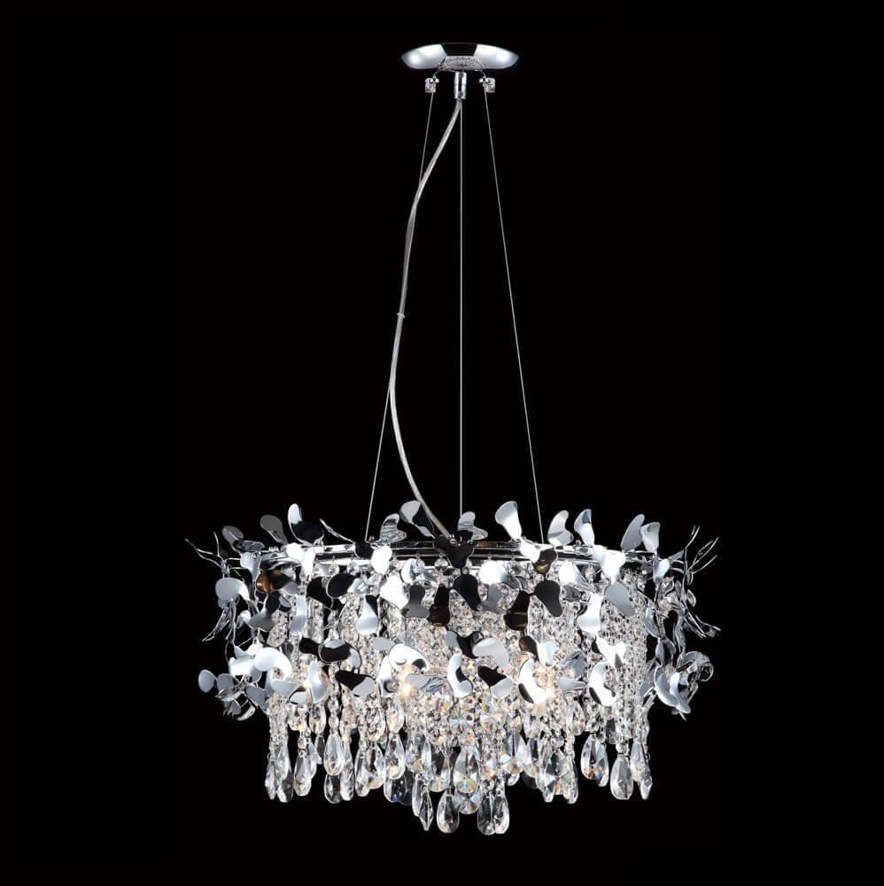 Подвесной светильник Crystal Lux Romeo SP6 Chrome D600 бра crystal lux miracle ap1 chrome
