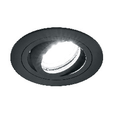 Светильник потолочный встраиваемый, MR16 G5.3, черный DL2811