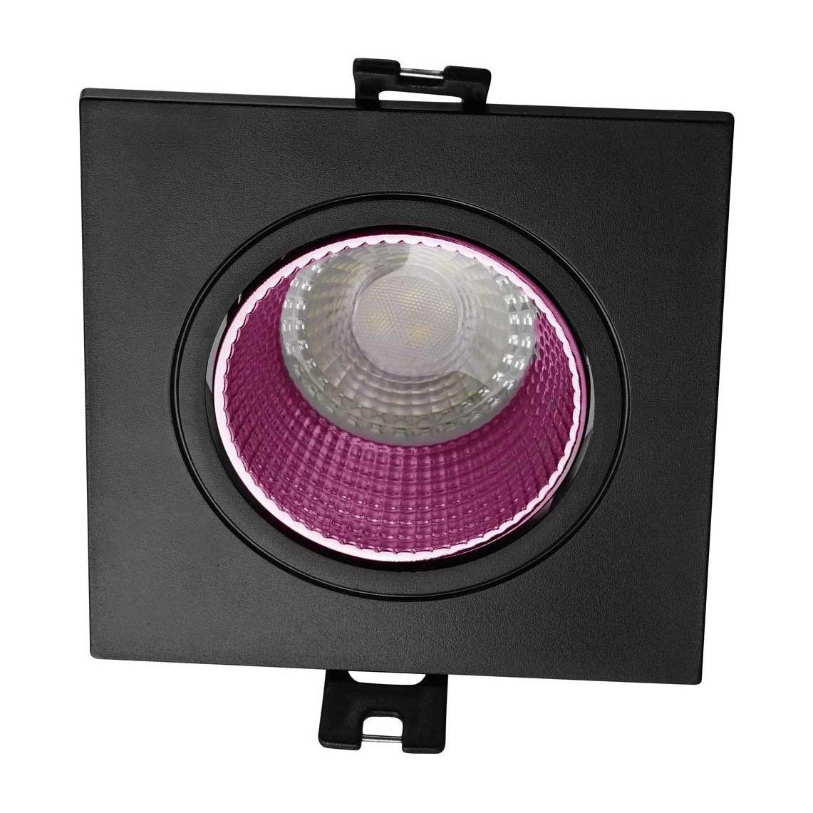 Встраиваемый светильник Denkirs DK3020BPI DK3071-BK+PI шапочка для плавания взрослая onlytop тканевая обхват 54 60 см чёрный розовый