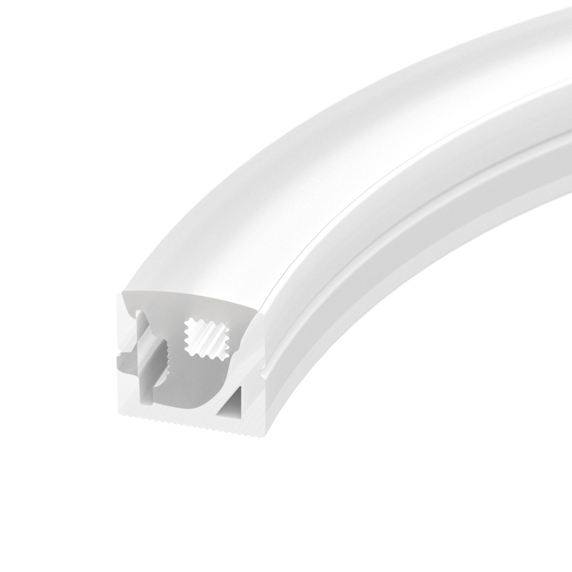 Силиконовый профиль WPH-FLEX-1616-SIDE-S11-5m WHITE (Arlight, Силикон) силиконовый профиль wph flex 0612 side s8 20m white arlight силикон