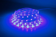 Дюралайт LED-CDL-FCB-3528-13MM-36L-240V-B синий,13мм, 2М, 2.77CM, 100M, 2.1W