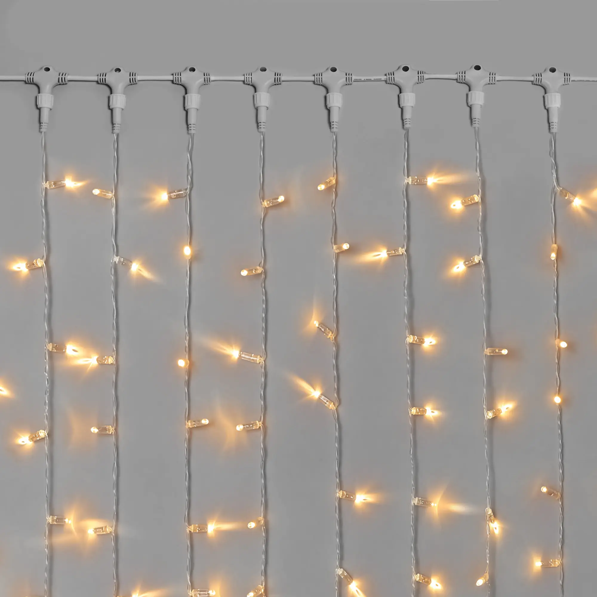 Гирлянда Занавес INOXHUB 2х3м 600 LED 220В IP65 прозрачный провод 23мм ТЁПЛЫЙ БЕЛЫЙ 13090₽
