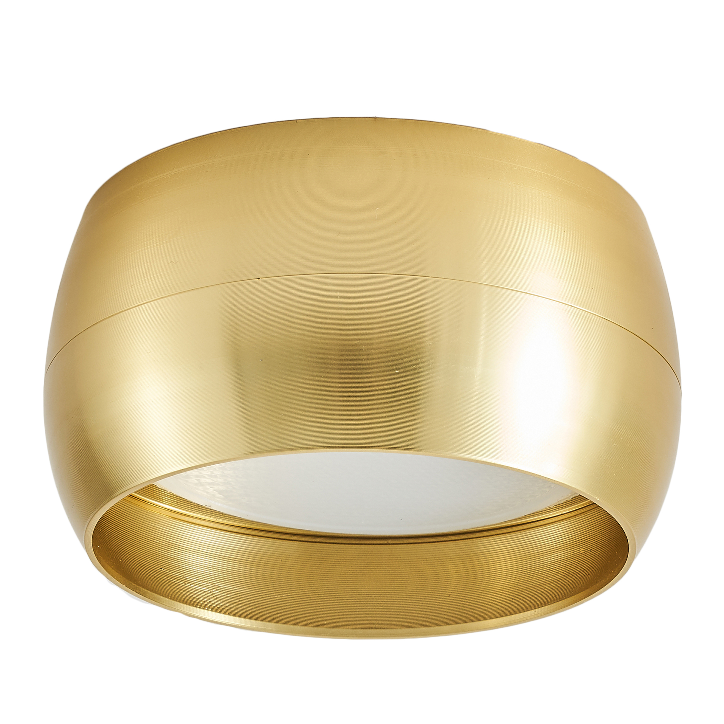 Спот GWL-GX53-M-IP20 Чаша Золотой шар ёлочный золотой узор 8 см