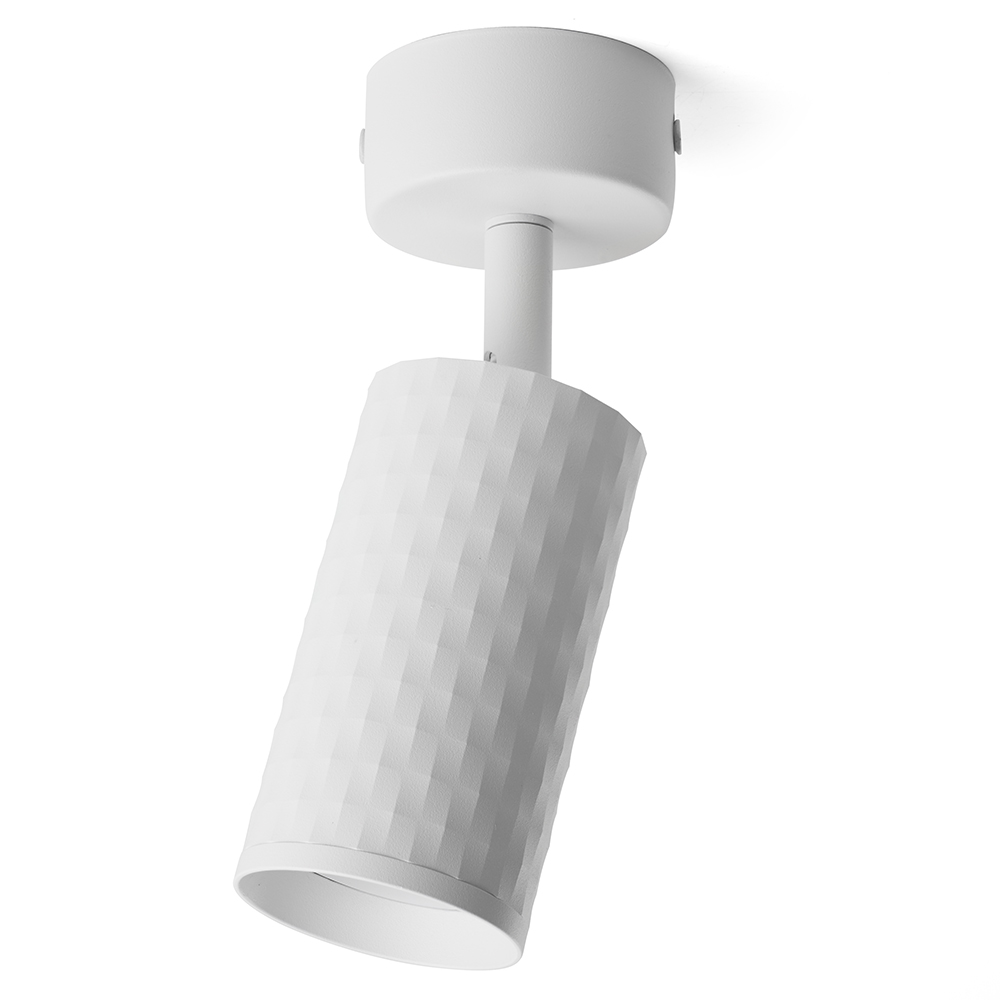 Светильник Feron ML1871 PIXEL настенно-потолочный под лампу GU10, белый патрон керамический uniel для лампы g9 белый