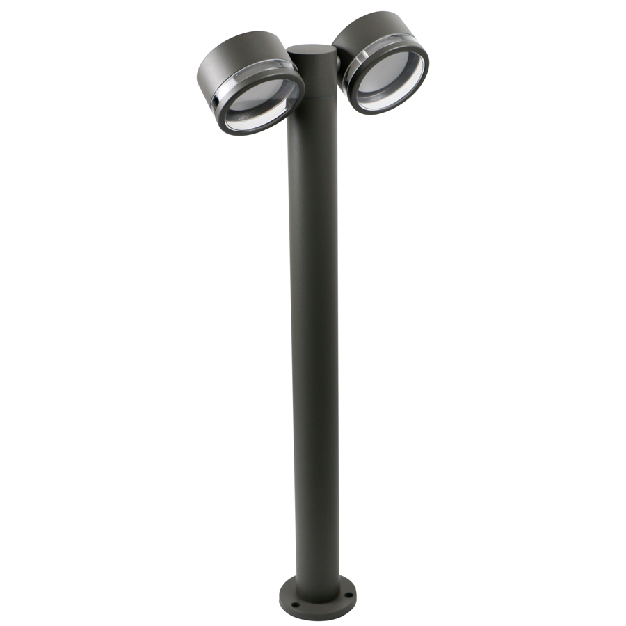 Садово-парковый светильник General GPF-2GX53-M-IP65 Графит Средний с боковым рассеивателем Иллюмакс 6205₽