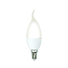 Лампа светодиодная Volpe E14 6W 3000K матовая LED-CW37-6W/3000K/E14/FR/SLS UL-00008801
