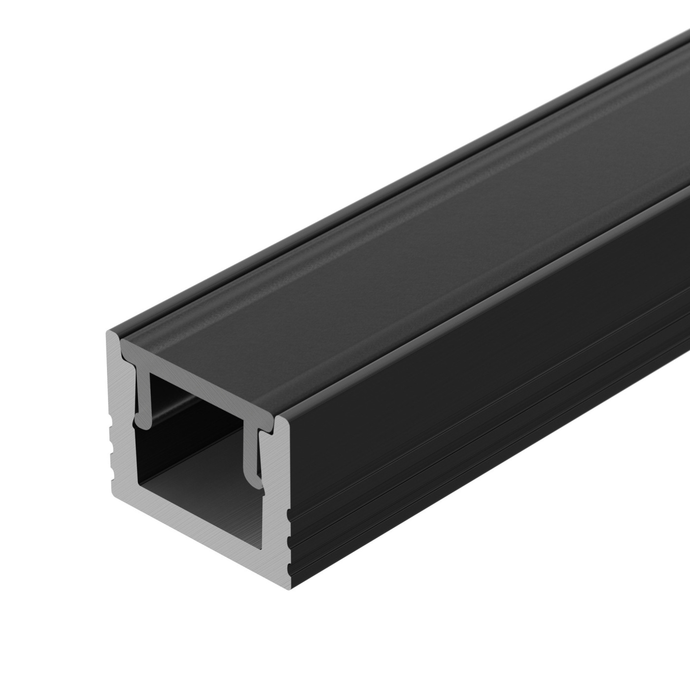 Профиль SL-MINI-8-H6-2000 ANOD BLACK (Arlight, Алюминий) система для раздвижных дверей лофт 2000 мм сталь чёрный