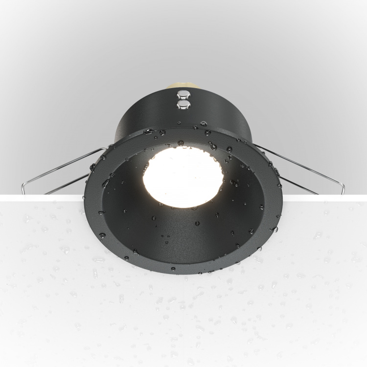 Встраиваемый светильник Zoom DL032-2-01B встраиваемый светильник zoom 4000k 1x6вт 60° ip 65 dim triac dl034 01 06w4k d w