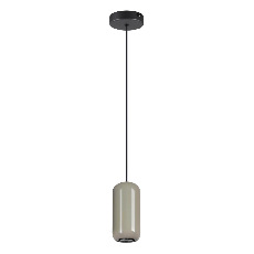 5053/1D PENDANT ODL24 447 черный/серый/металл Подвес GU10 LED 4W OVALI